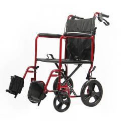 Легкое складное транспортное кресло-коляска
