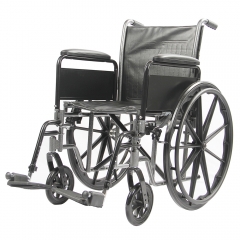 стальная стандартная ручная инвалидная коляска