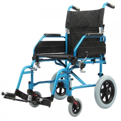 aluminum transport wheelchair